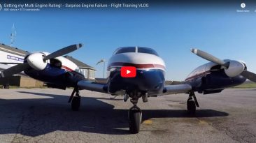 Getting my Multi Engine Rating! - Surprise Engine Failure - Flight Training VLOG - Flight Chops