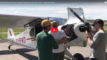Test flying Super Cub post repair! Should we put VGs on it? + repair process