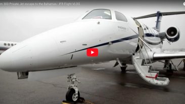 Phenom 300 Private Jet escape to the Bahamas - IFR Flight VLOG