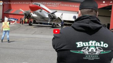 This thing is gonna fly in 30 days? Buffalo Airways’ Mikey making it happen!