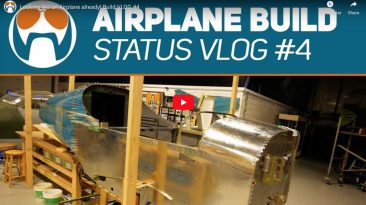 Looking like an Airplane already! Build VLOG #4